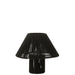 Tafellamp Zwart Kunststof 21 cm 21.2x21.2x18.7 cm-Tafellampen-J-Line