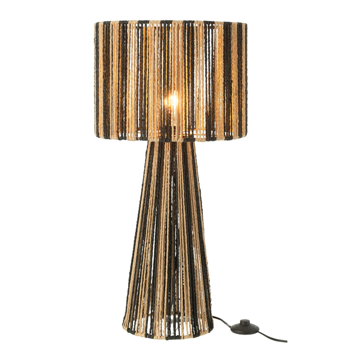 Tafellamp Zwart Paper 36 cm-Tafellampen-J-Line