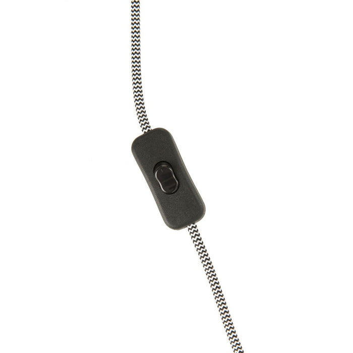 2de kans J-Line Lamp P'tit maurice poly zwart-Tafellampen-J-Line