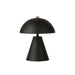 Tafellamp Zwart ijzer 15 cm 15x15x18.5 cm-Tafellampen-J-Line