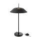 Tafellamp Zwart ijzer 30 cm ijzer 30.5x30.5x56 cm-Tafellampen-J-Line