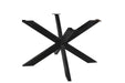 Tafelpoot Spider Zwart 170x80 cm-Tafelpoten-Livingfurn