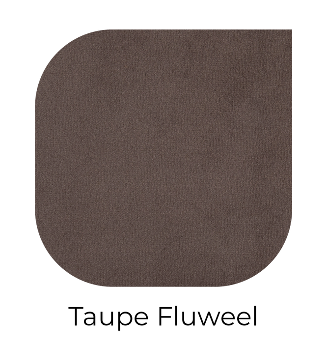 LABEL51 Eetkamerstoel Gastron Taupe Fluweel 62x58x82 cm-Eetkamerstoelen-LABEL51