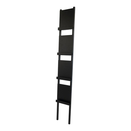 Tijdschriftenhouder PAPER Staal Zwart 25x6.5x178.5cm-Wanddecoratie-Spinder