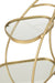 Trolley Goud Glas 51x62 cm-Spiegels-J-Line