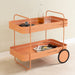 Trolly GIN & TROLLEY Staal Clay Terra 42x74x69.3cm Spinder Design-Opbergkasten-Spinder