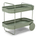 Trolly GIN & TROLLEY Staal Dusty Green 42x74x69.3cm-Opbergkasten-Spinder