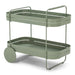 Trolly GIN & TROLLEY Staal Dusty Green 42x74x69.3cm-Opbergkasten-Spinder