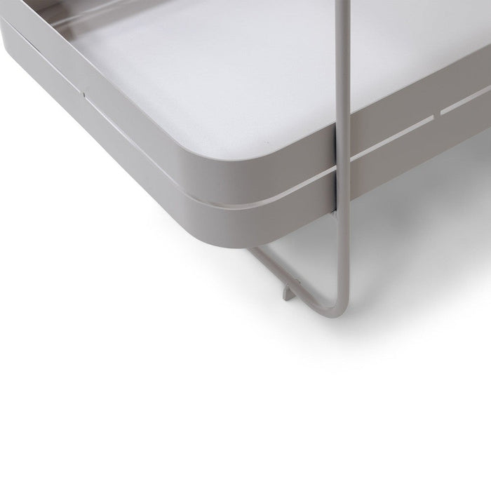 Trolly GIN & TROLLEY Staal Silky Taupe 42x74x69.3cm-Opbergkasten-Spinder
