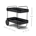 Trolly GIN & TROLLEY Staal Zwart 42x74x69.3cm Spinder Design-Opbergkasten-Spinder