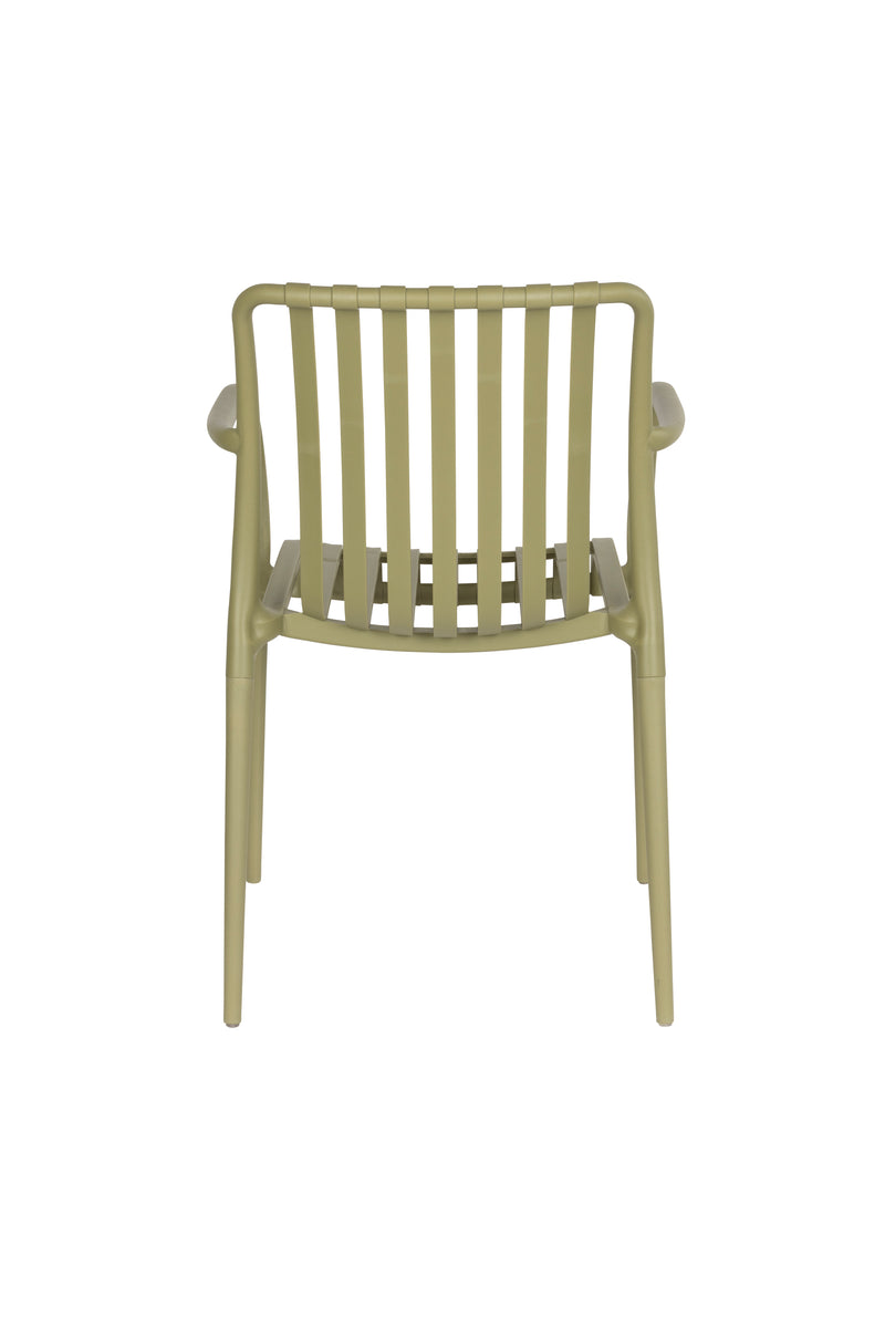 Tuinstoel Amae Polypropyleen Groen 57x53 cm-Eetkamerstoelen-Creating Home