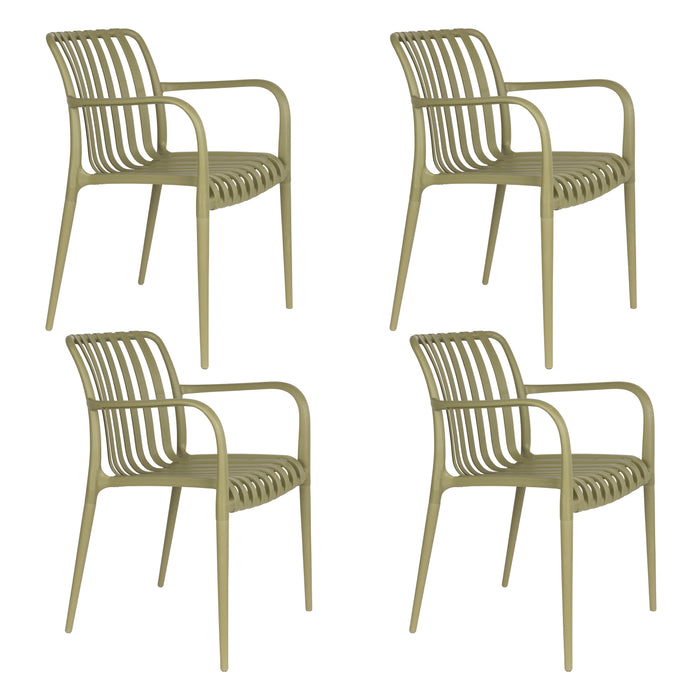 Outdoor Chair Amae Green Groen, sfeerbeeld 11