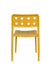 Tuinstoel Serra Ochre Polypropyleen Geel 53x42 cm-Eetkamerstoelen-Creating Home
