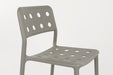 Tuinstoel Serra Polypropyleen Grijs 53x45.5 cm-Eetkamerstoelen-Creating Home