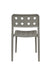 Tuinstoel Serra Polypropyleen Grijs 53x45.5 cm-Eetkamerstoelen-Creating Home