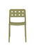 Tuinstoel Serra Polypropyleen Groen 53x45.5 cm-Eetkamerstoelen-Creating Home