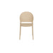 Tuinstoel Sjoerd Polypropyleen Beige 52x45 cm-Eetkamerstoelen-Creating Home