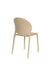 Tuinstoel Sjoerd Polypropyleen Beige 52x45 cm-Eetkamerstoelen-Creating Home