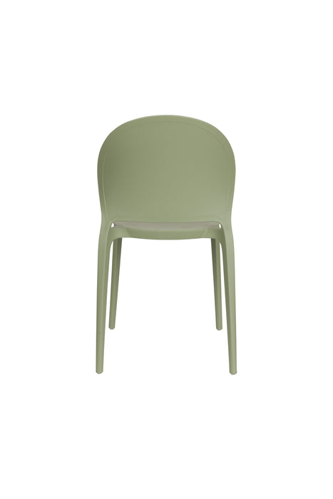 Tuinstoel Sjoerd Polypropyleen Groen 52x45 cm-Eetkamerstoelen-Creating Home
