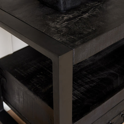 Tv meubel Boaz Zwart - 180 cm-TV-meubels-Starfurn