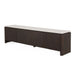 Tv meubel Dallas Bruin Mangohout 210 cm-TV-meubels-Creating Home