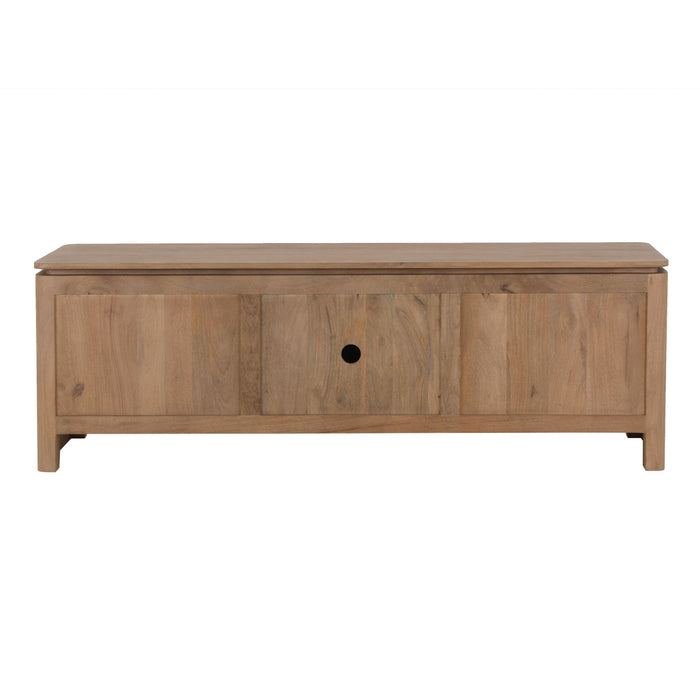 Tv meubel Dallas Naturel Mangohout 165 cm-TV-meubels-Creating Home