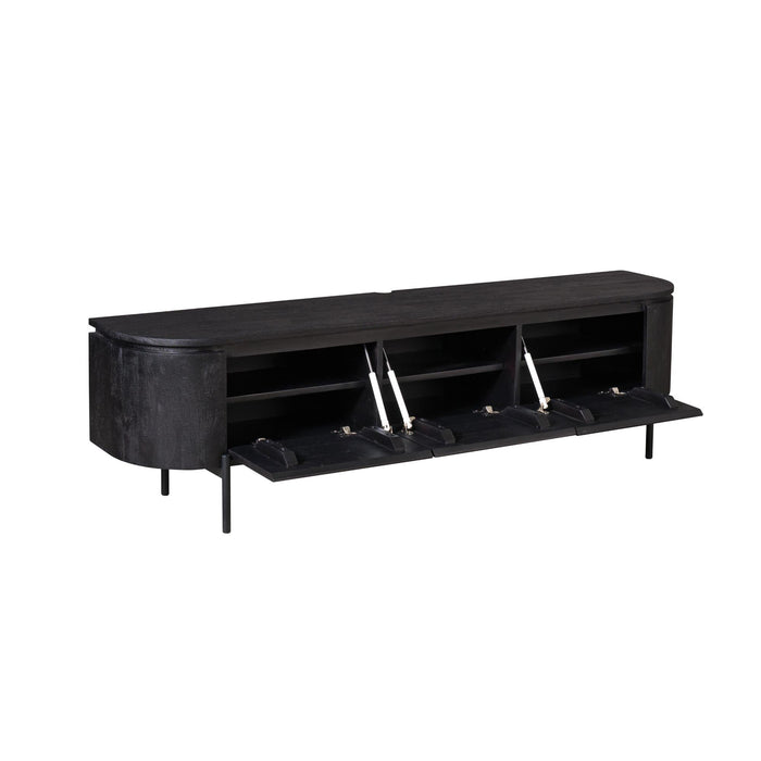 Tv  meubel Excellent Black | 160 cm