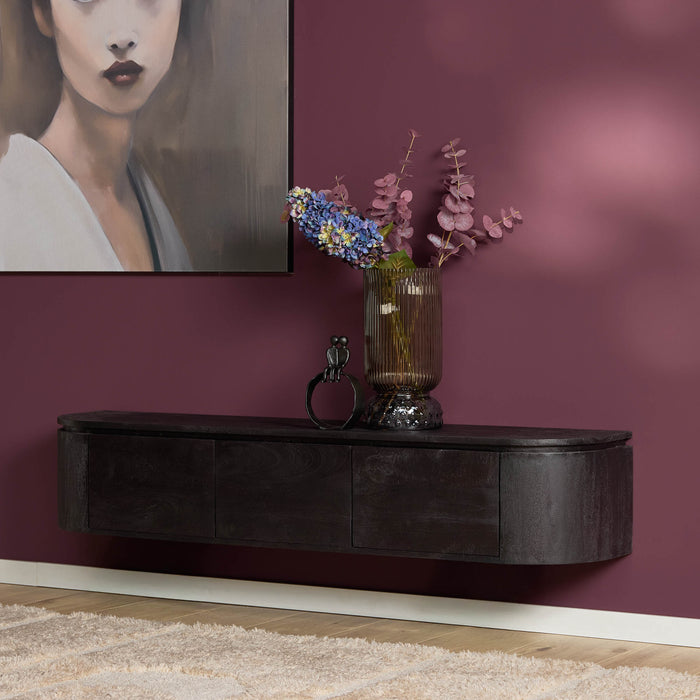 Tv  meubel Excellent Black | 160 cm
