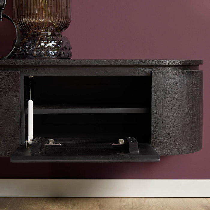 Tv  meubel Excellent Black | 160 cm
