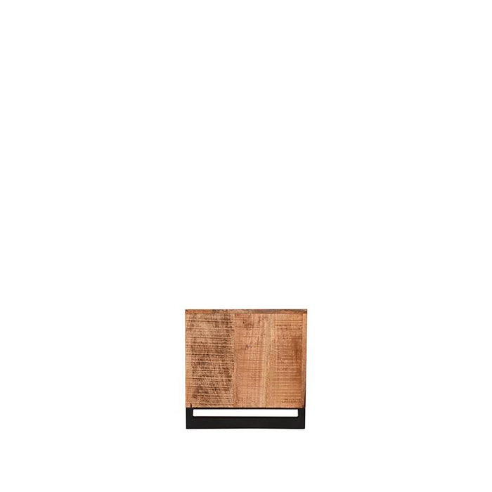 Tv-meubel Glasgow Rough Mangohout - 160x45x45 cm-TV-meubels-LABEL51