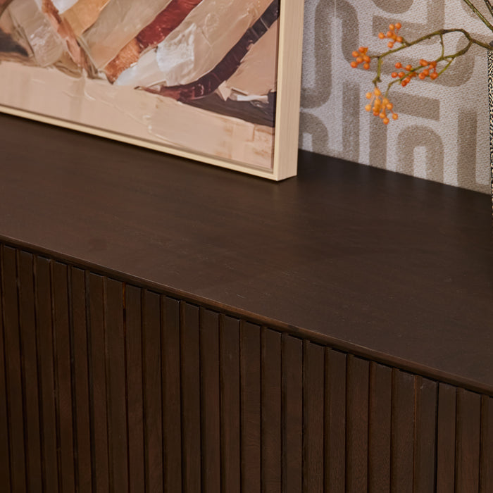 Tv meubel Madison Bruin - 165 cm-TV-meubels-Starfurn