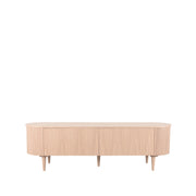 Tv-meubel Oliva Naturel Eiken 180 cm 180x47x55 cm-TV-meubels-LABEL51