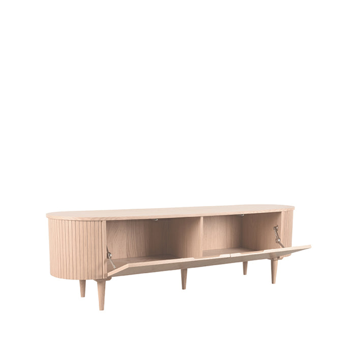 Tv-meubel Oliva Naturel Eiken 180 cm 180x47x55 cm-TV-meubels-LABEL51