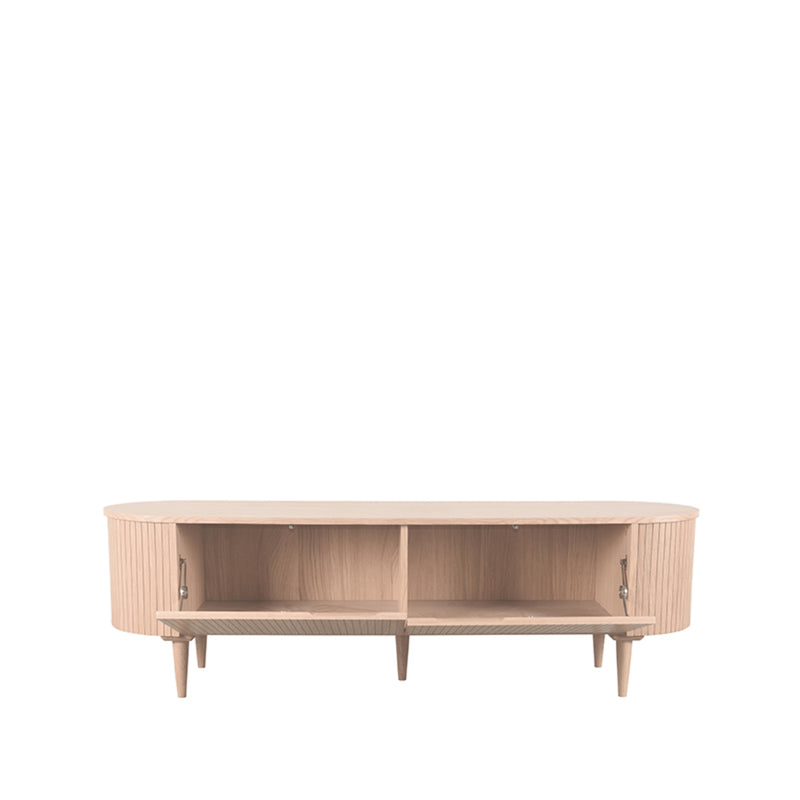 Tv-meubel Oliva Naturel Eiken 180 cm 180x47x55 cm-TV-meubels-LABEL51