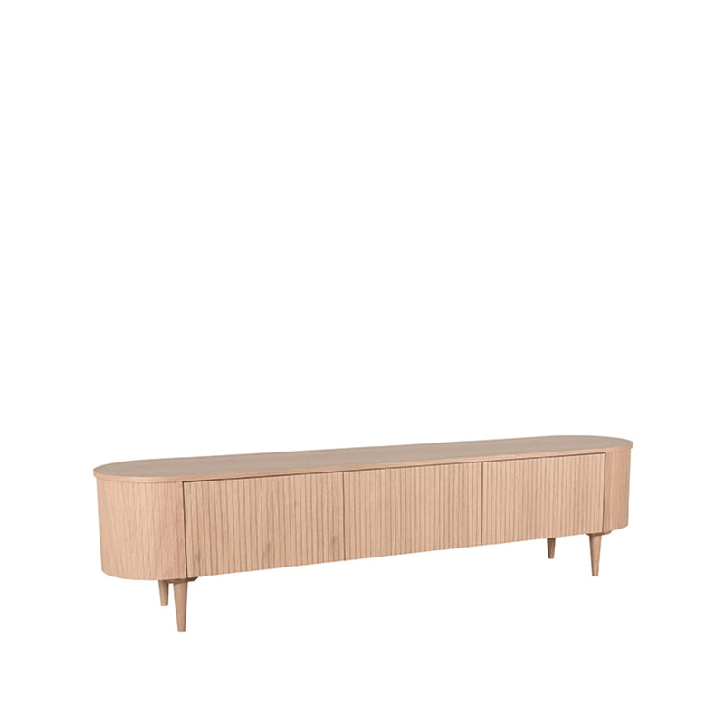 Tv-meubel Oliva Naturel Eiken 220 cm 220x47x55 cm-TV-meubels-LABEL51