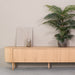 Tv-meubel Oliva Naturel Eiken 220 cm 220x47x55 cm-TV-meubels-LABEL51