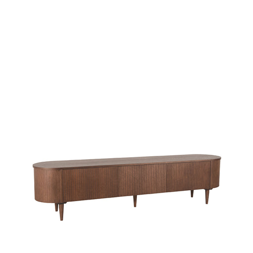 Tv-meubel Oliva Walnoot Eiken 220 cm 220x47x55 cm-TV-meubels-LABEL51