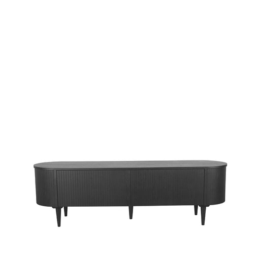 Tv-meubel Oliva Zwart Eiken 180 cm 180x47x55 cm-TV-meubels-LABEL51