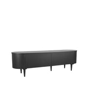 Tv-meubel Oliva Zwart Eiken 180 cm 180x47x55 cm-TV-meubels-LABEL51