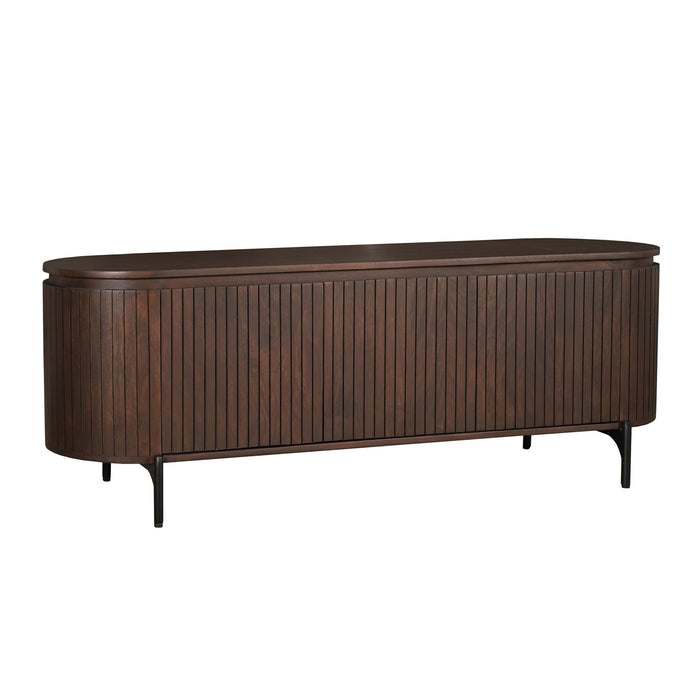 Tv meubel Solana Bruin Mangohout 165 cm