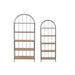 Vakkenkast Bruin Fir hout Rond 40x80 cm-Opbergkasten-J-Line