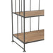 Vakkenkast Bruin Fir hout Rond 40x80 cm-Opbergkasten-J-Line