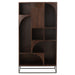 Vakkenkast Bruin Mangohout hout 33x90 cm-Vakkenkasten-J-Line
