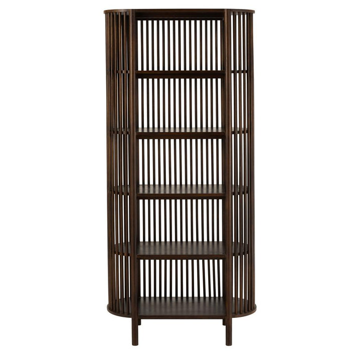 Vakkenkast Bruin Mangohout hout 84x38 cm-Opbergkasten-J-Line