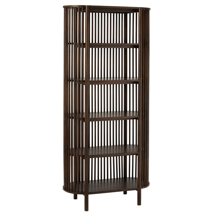 Vakkenkast Bruin Mangohout hout 84x38 cm-Opbergkasten-J-Line
