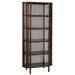 Vakkenkast Bruin Mangohout hout 84x38 cm-Opbergkasten-J-Line