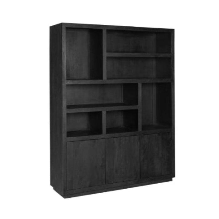 Vakkenkast Brussel Zwart XL - 160 cm-Vakkenkasten-Starfurn