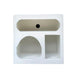 Vakkenkast Caya Wit Mangohout 60x33 cm-Opbergkasten-Starfurn