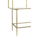 Vakkenkast Goud Glas 40x100 cm-Opbergkasten-J-Line