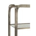 Vakkenkast Grijs ijzer Antiek 36x91 cm-Vakkenkasten-J-Line